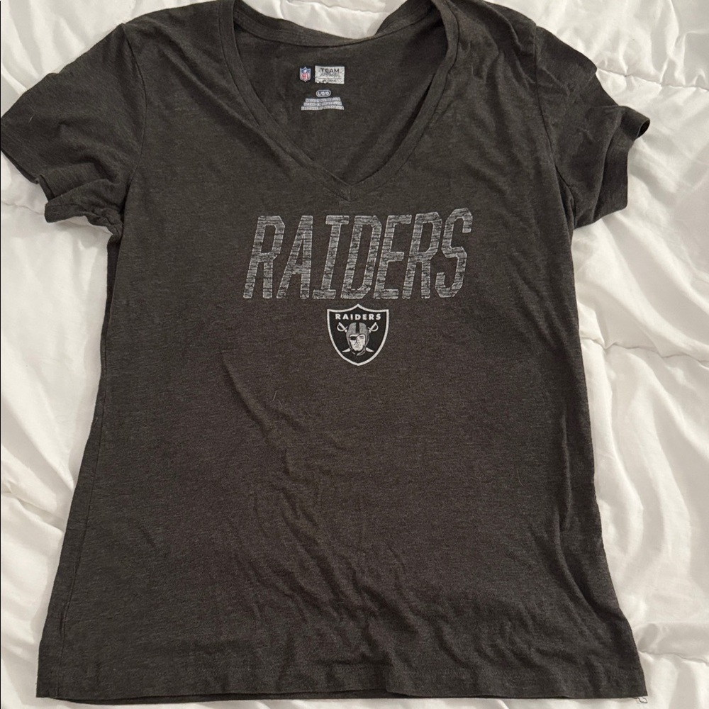 Women's Black Raiders Short Sleeve Tee